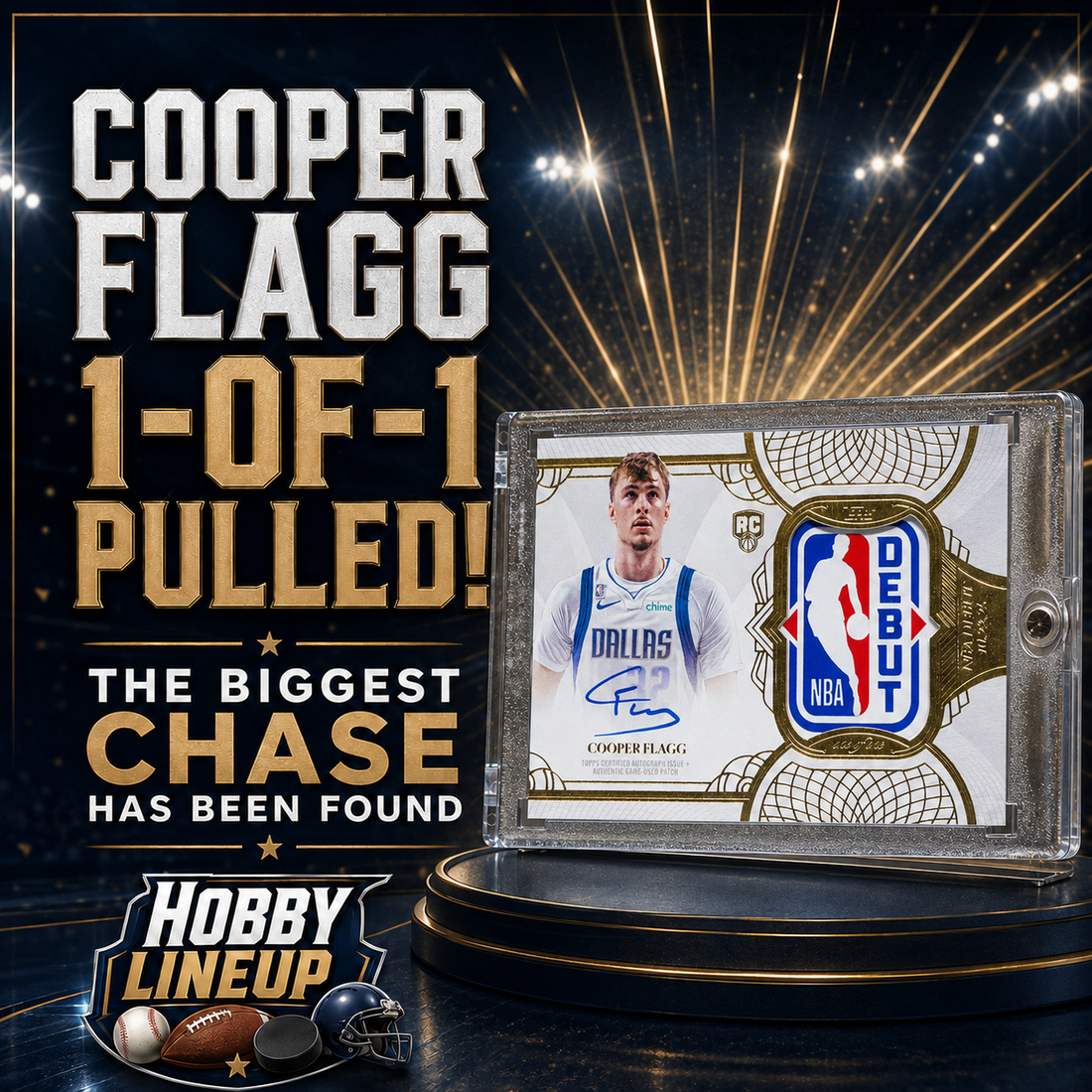 The Cooper Flagg 1-of-1 Has Been Pulled—and It Could Be a Defining Card of This Generation