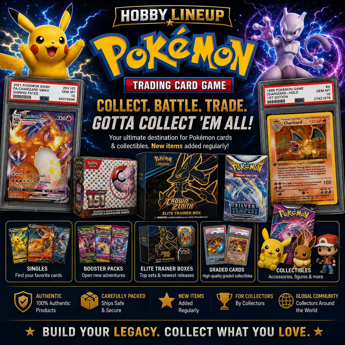 Pokémon Trading Cards Collection