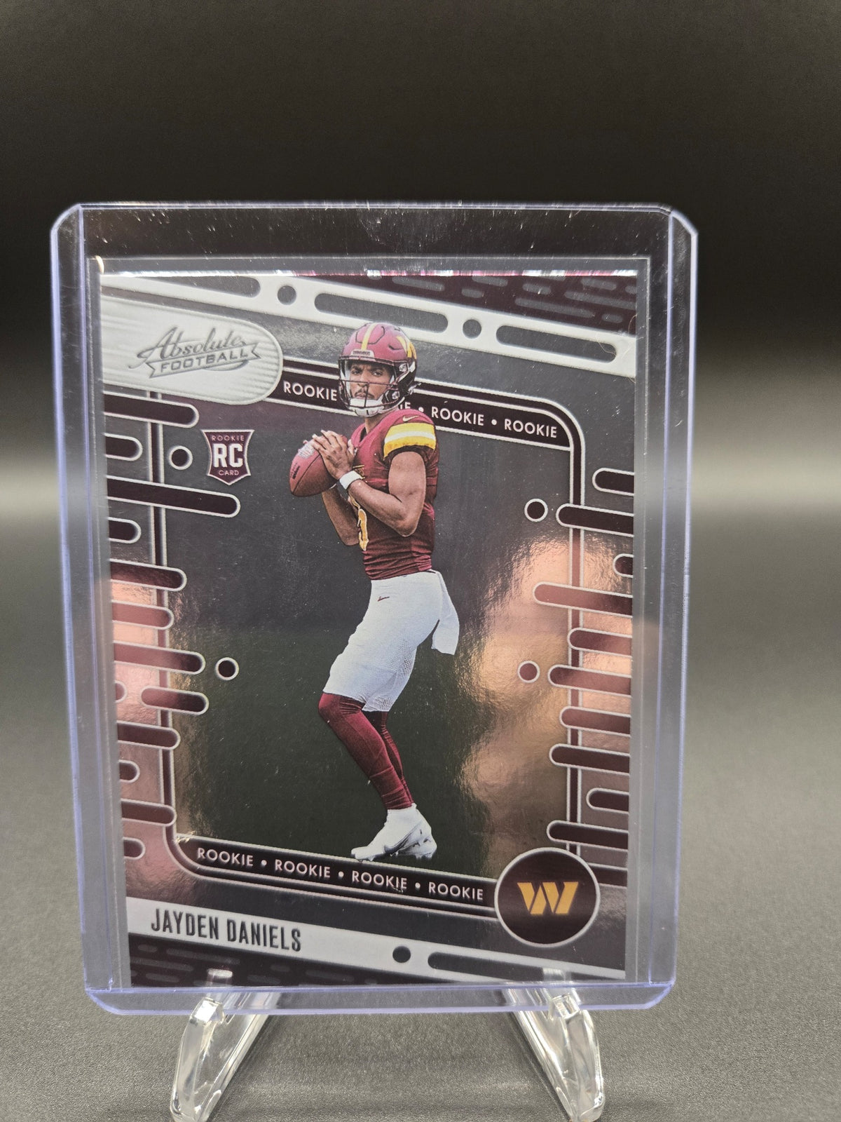 2024 Panini Absolute #102 Jayden Daniels Rookie Card