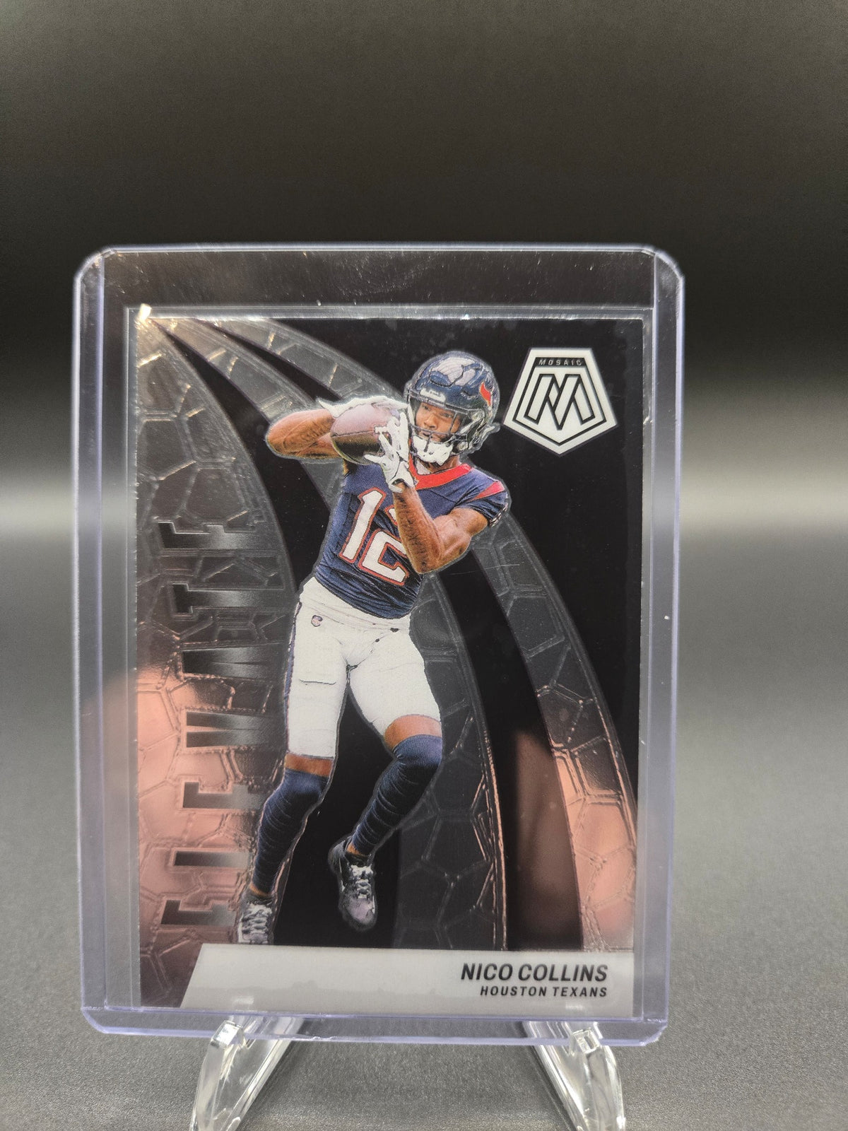 2024 Panini Mosaic #15 Nico Collins Elevate Mosaic Card