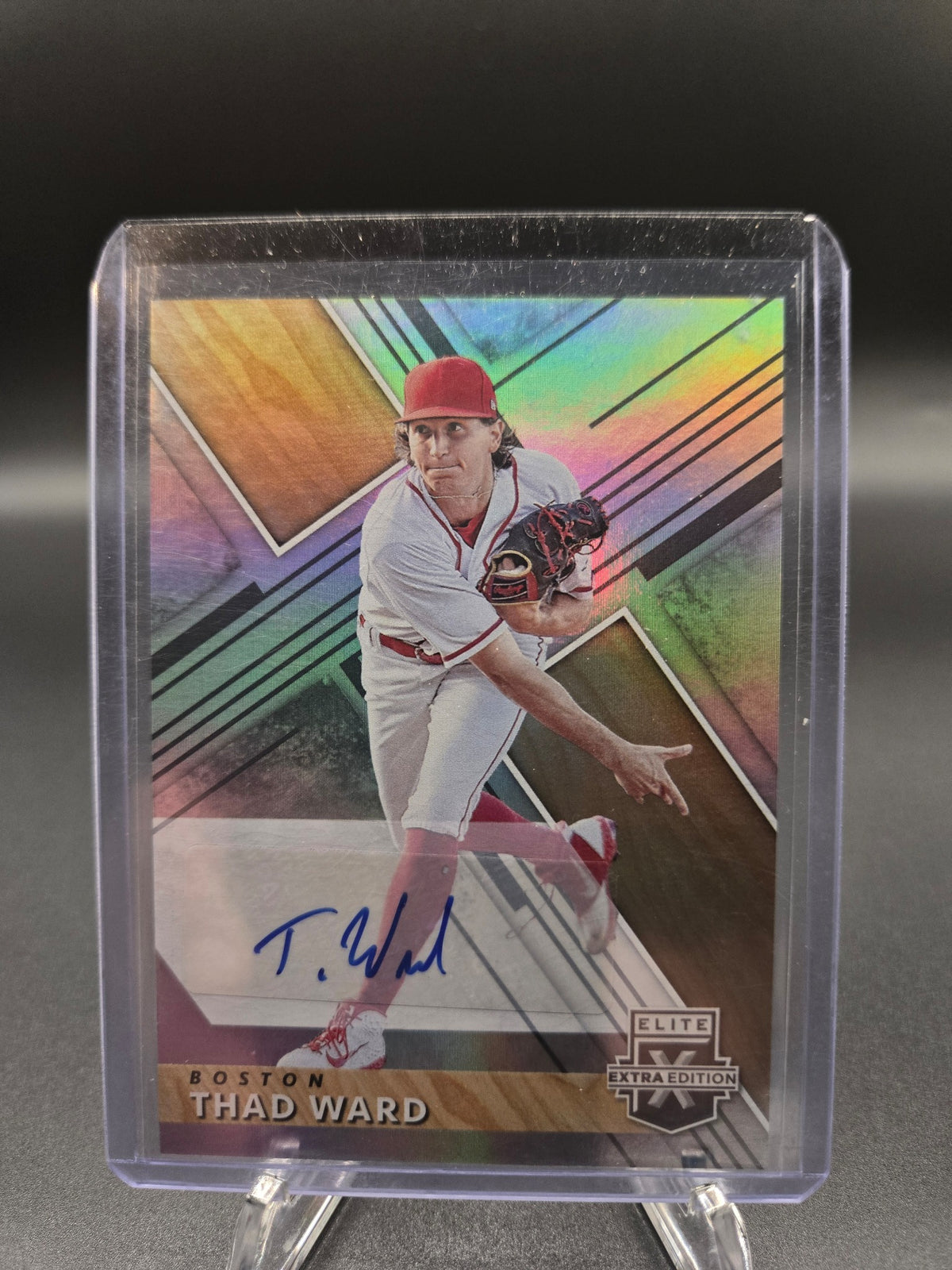 2019 Panini Elite Extra Edition #171 Thad Ward Autographs Card