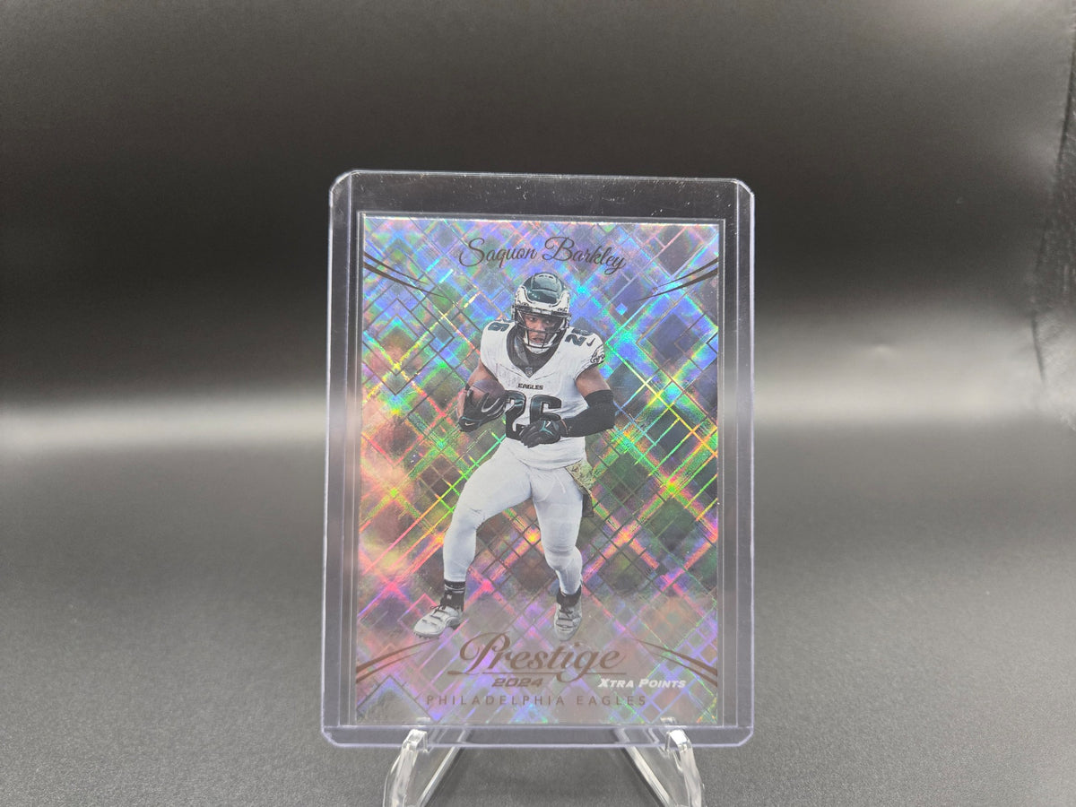 2024 Panini Prestige #239 Saquon Barkley Diamond Xtra Points Card