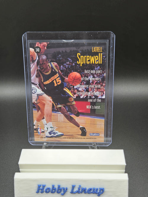 1994-95 SkyBox Premium #348 Latrell Sprewell Sky Pilots Card