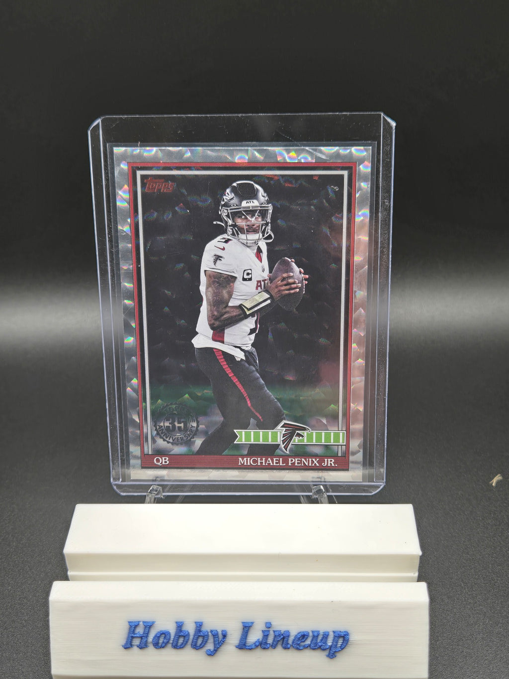 2026 Topps Flagship #91TF-4 Michael Penix Jr. Topps Football Foil Fractor