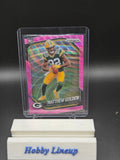 2025 Panini Prizm #326 Matthew Golden Pink Wave Card