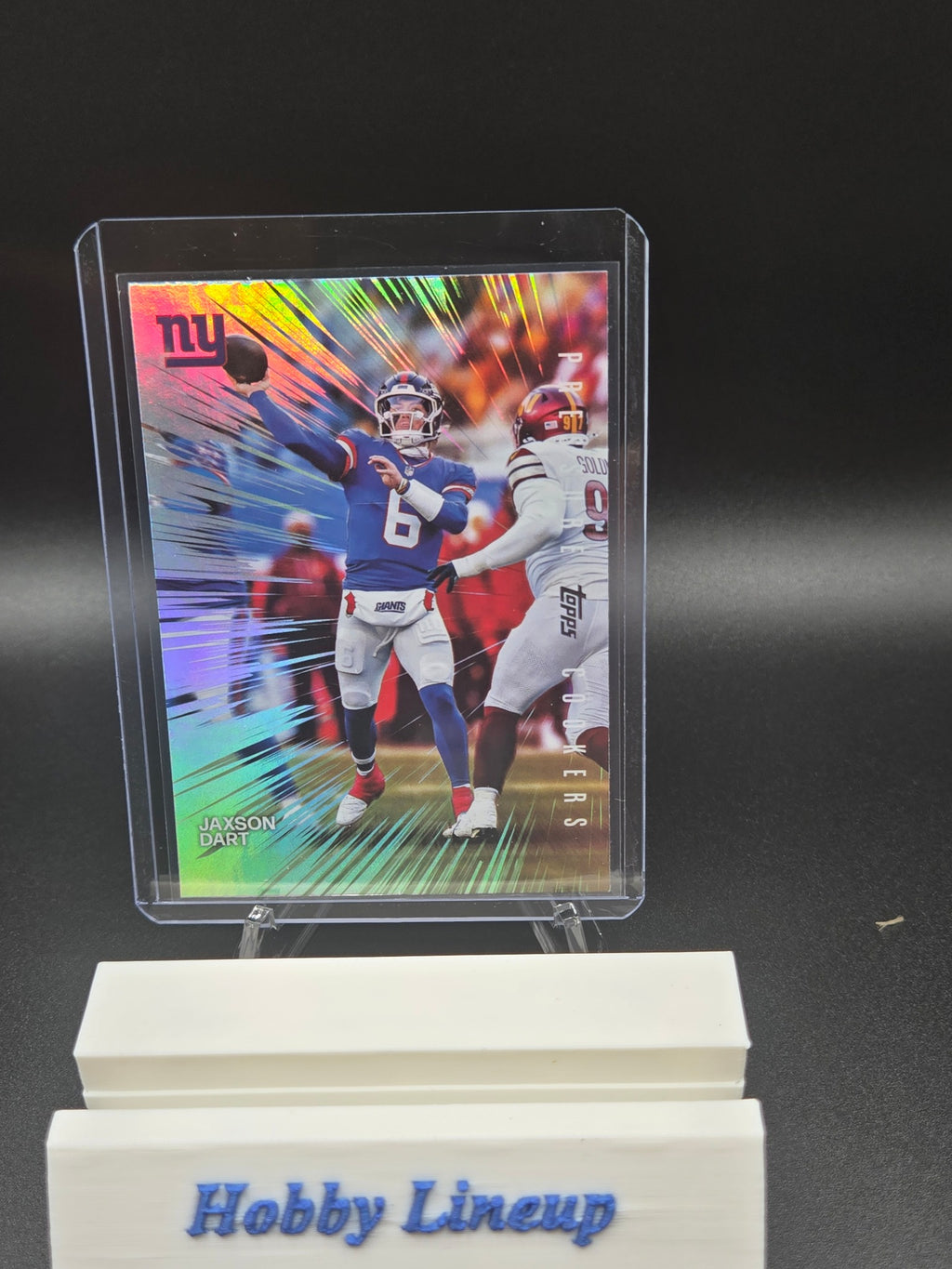 2026 Topps Flagship Football - Jaxson Dart - Pressure Cooker - #PC-3 NY Giants Card