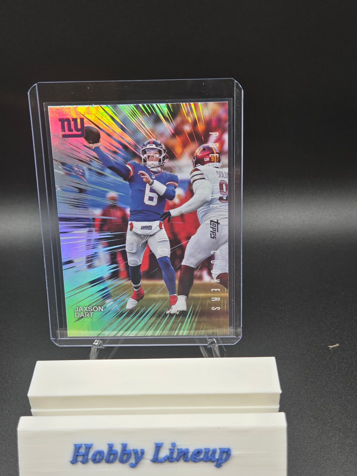 2026 Topps Flagship Football - Jaxson Dart - Pressure Cooker - #PC-3 NY Giants Card