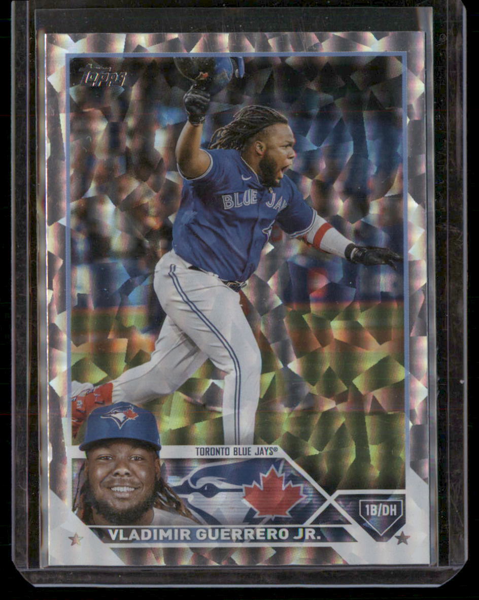 2023 Topps #300 Vladimir Guerrero Jr. Silver Foil Folder Bluejays