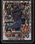 2023 Topps #222 Jose Altuve Silver Pattern Foilboard