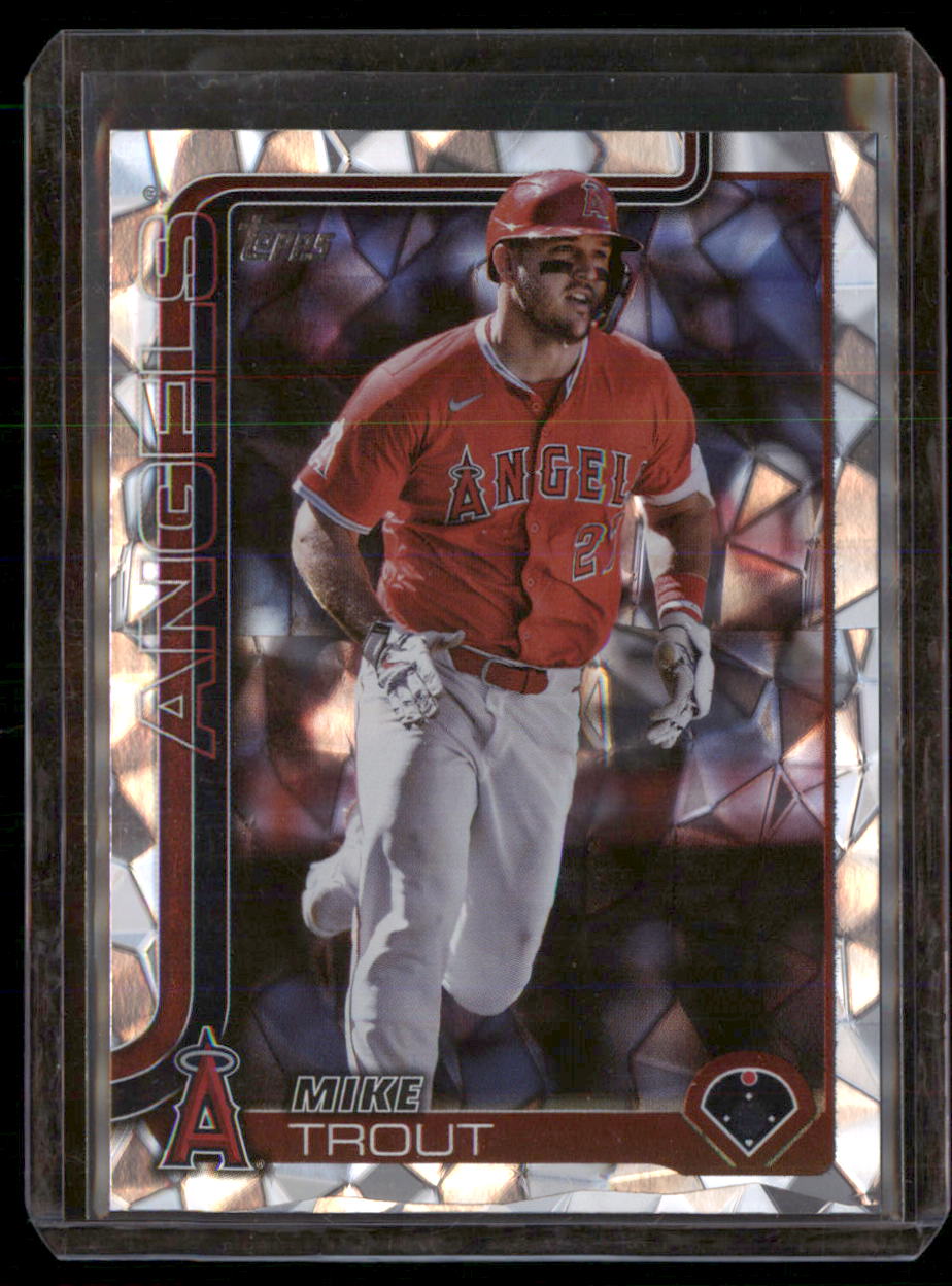 2025 Topps Silver Diamante Mike Trout Angels #200