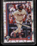 2025 Topps Chrome #31 Kyle Schwarber RayWave Refractors Philadelphia Phillies