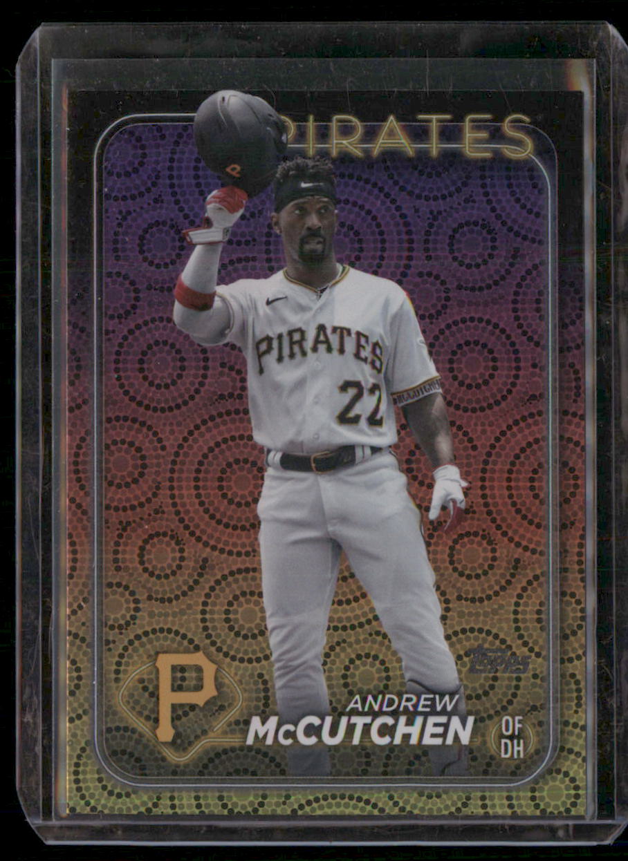 2024 Topps #566 Andrew McCutchen Holiday Pittsburgh Pirates