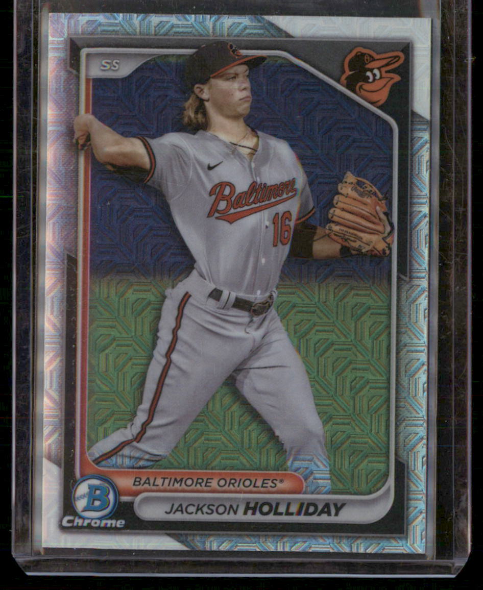 2024 Bowman #BCP-47 Jackson Holliday Chrome Prospects Mojo Refractors