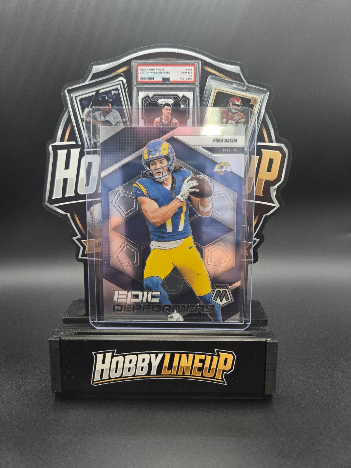2025 Panini Mosaic #7 Puka Nacua Epic Performers